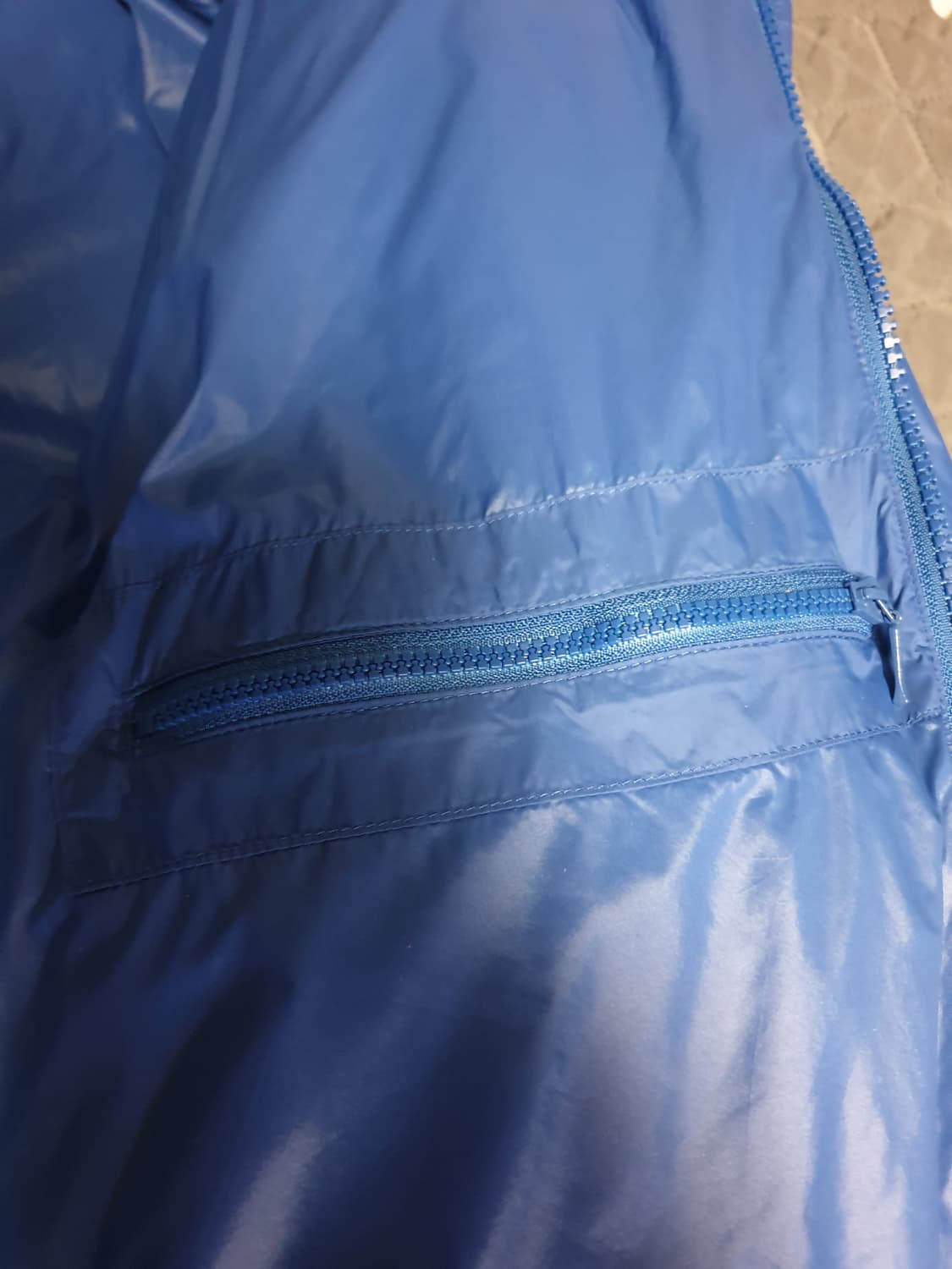 토마스모어 포멀 미쉐린 다운 숏패딩 블루 (M) 상품이미지4