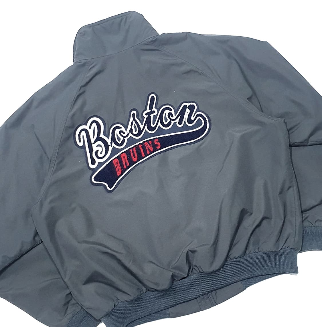 엘엘빈 90s 웜업 자켓 그레이 백패치 L (105-110) 상품이미지5