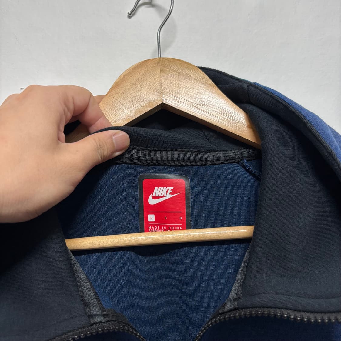 나이키 블루 테크팩 후드집업 상품이미지3