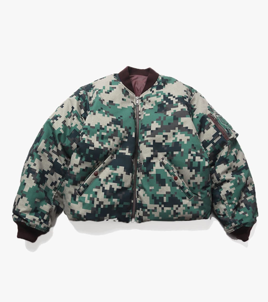 BEAMS - 24FW REVERSIBLE DOWN FLIGHT JK 상품이미지4