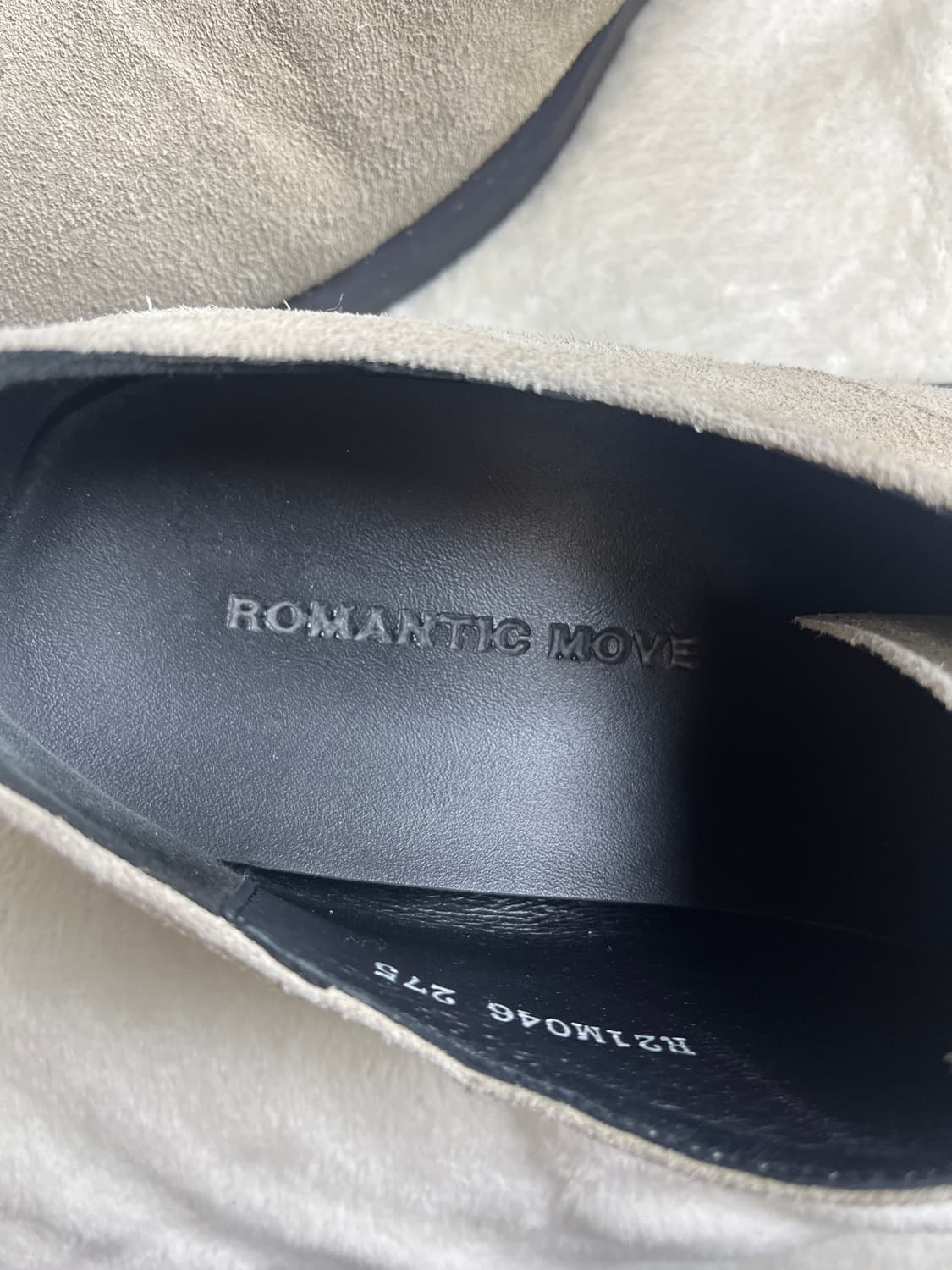 [275] 로맨틱 무브 스웨이드 더비슈즈 상품이미지4