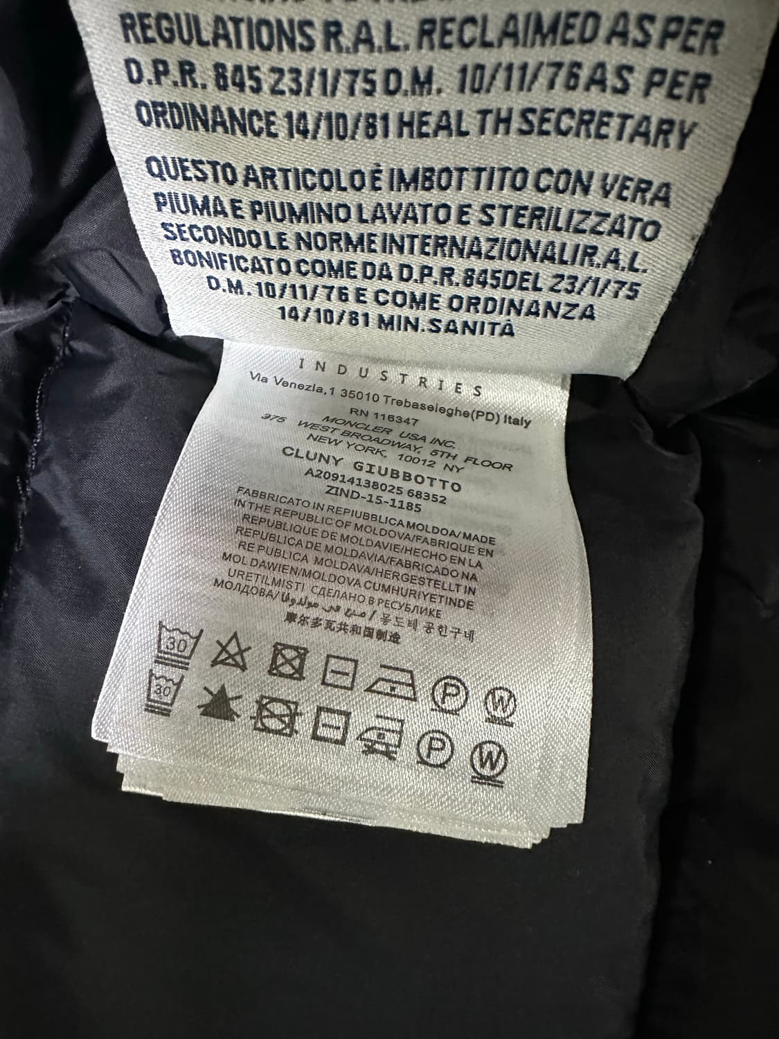 몽클레어 블랙 패딩 상품이미지9