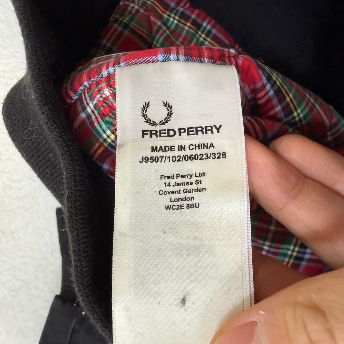 XS 프레디페리 클래식 헤링턴 자켓0319T 상품이미지4