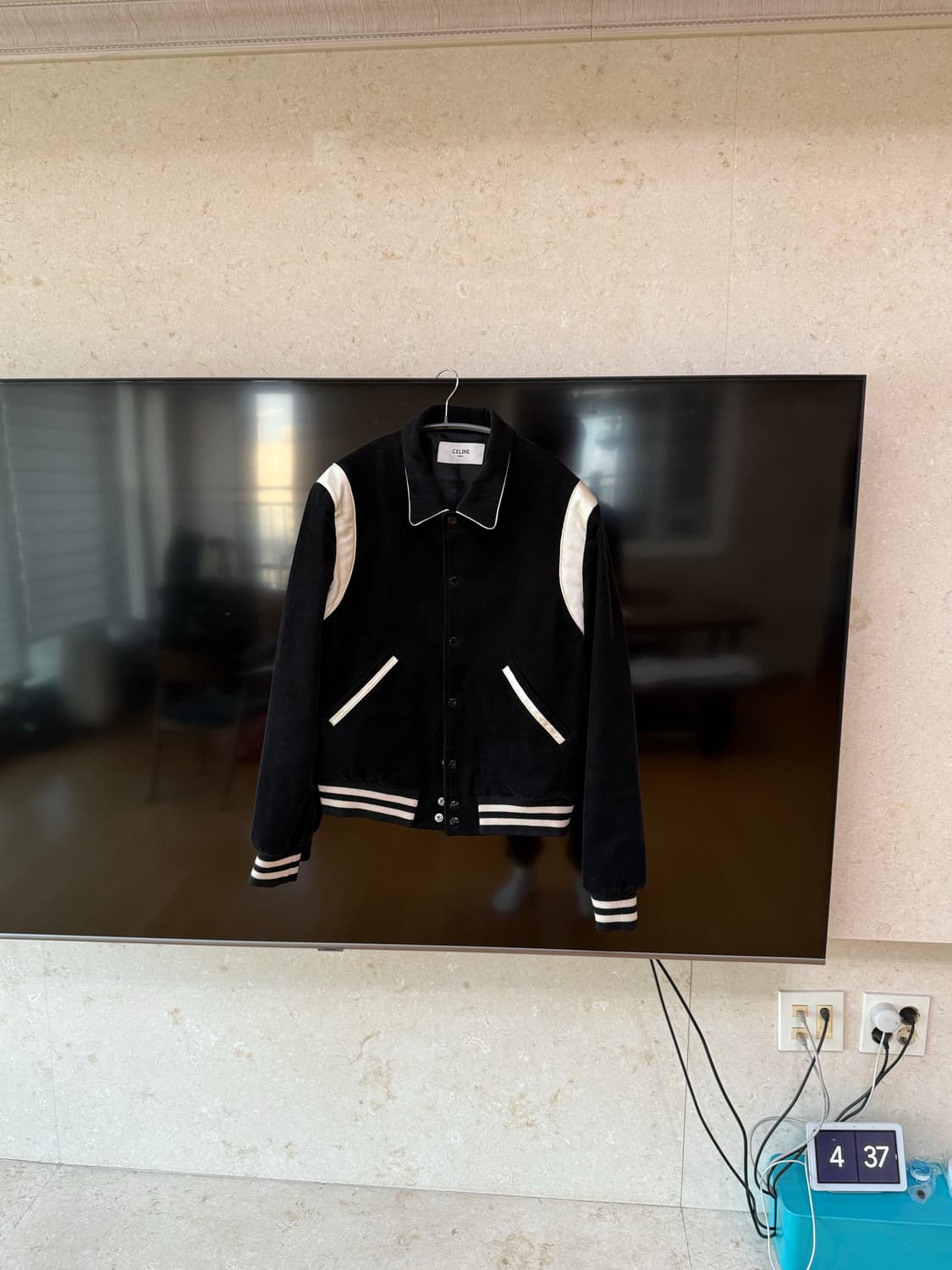 셀린느 코듀로이 테디자켓 사이즈50 상품이미지2