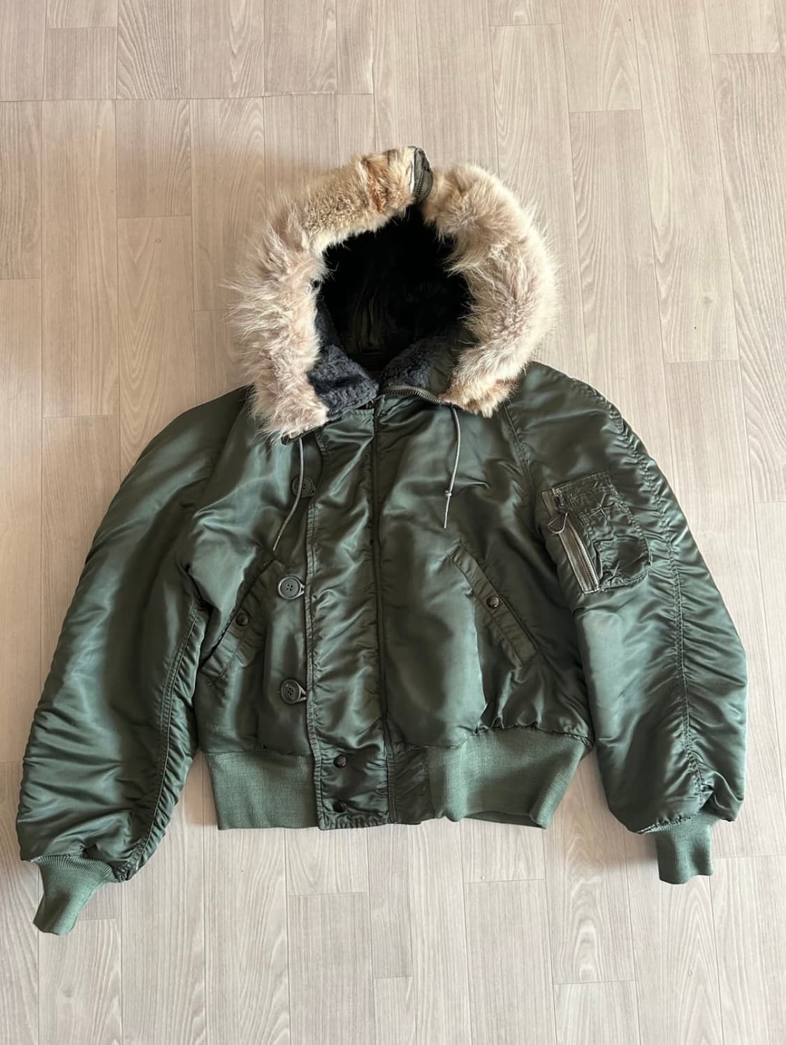 미군 n2b 오리지널 70s 울파일 상품이미지1