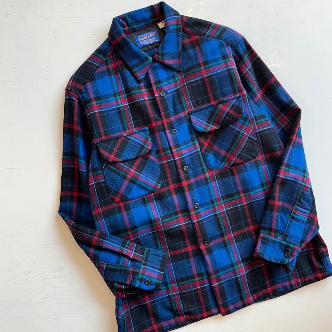 90‘s U.S.A 펜들턴 버진 울 셔츠 상품이미지2
