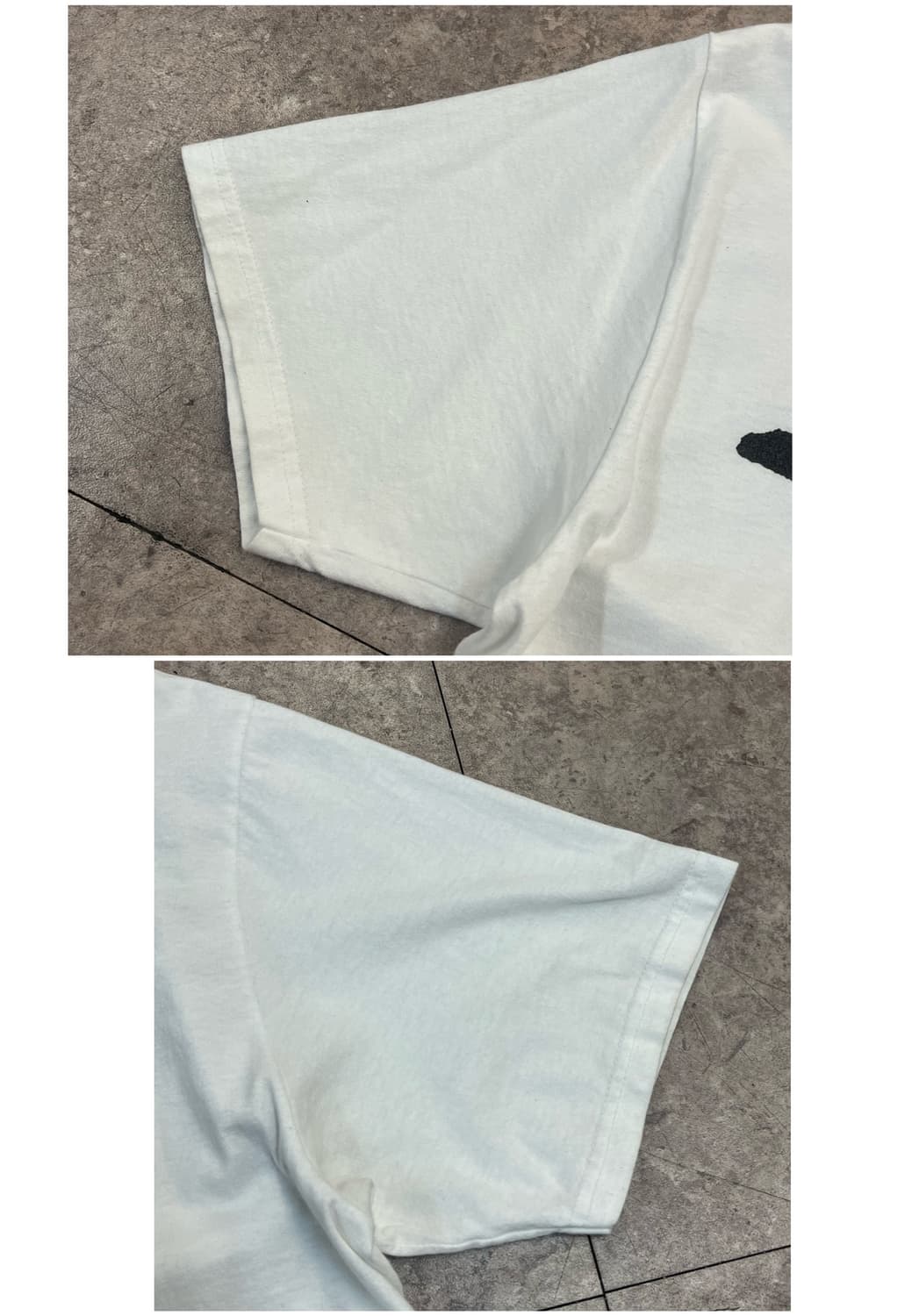 스투시 월드투어 반팔티 화이트 M #csz3936 상품이미지6