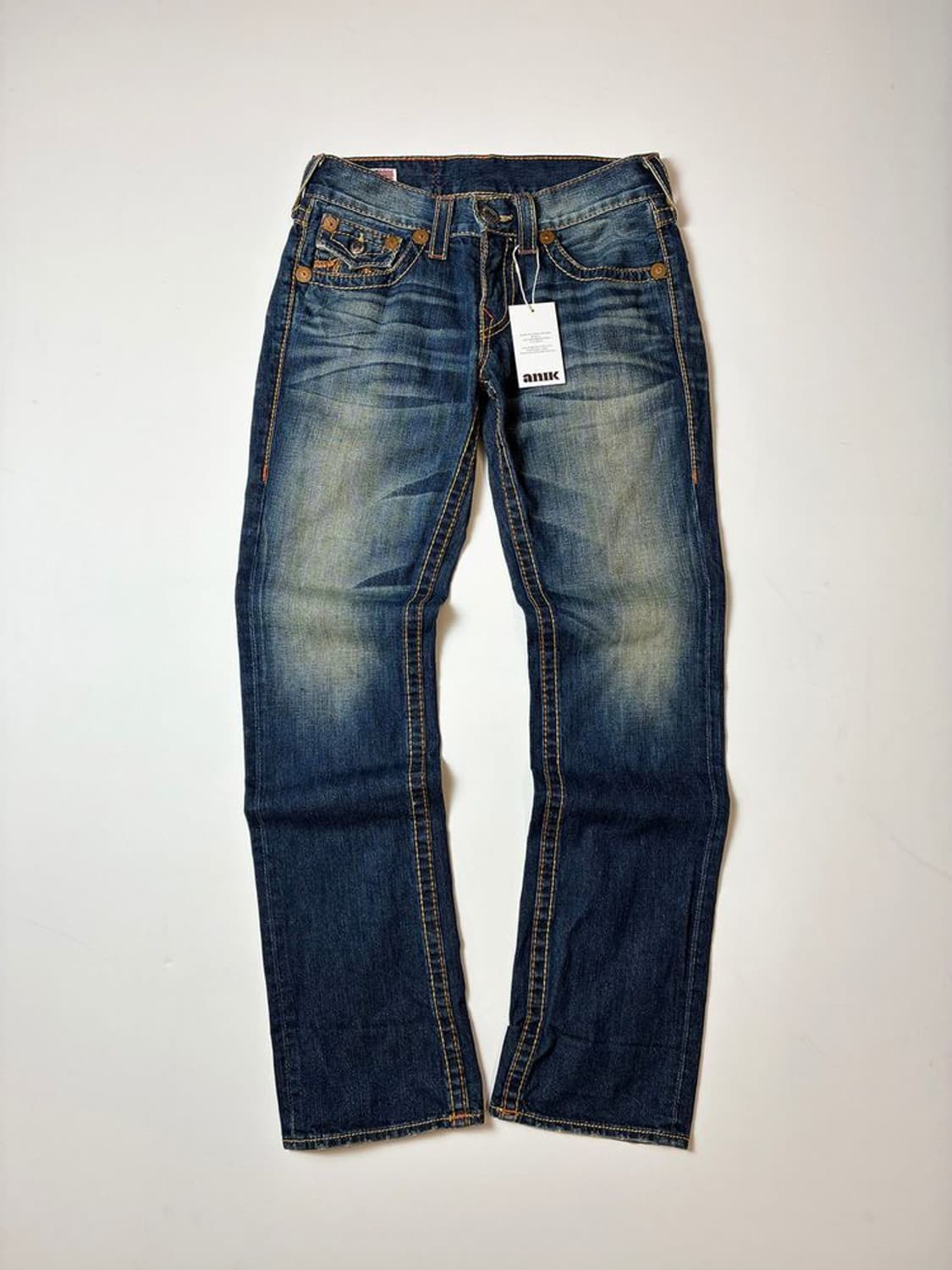 트루릴리젼 00's Y2K 스트레이트 데님 팬츠 PN8347 상품이미지1
