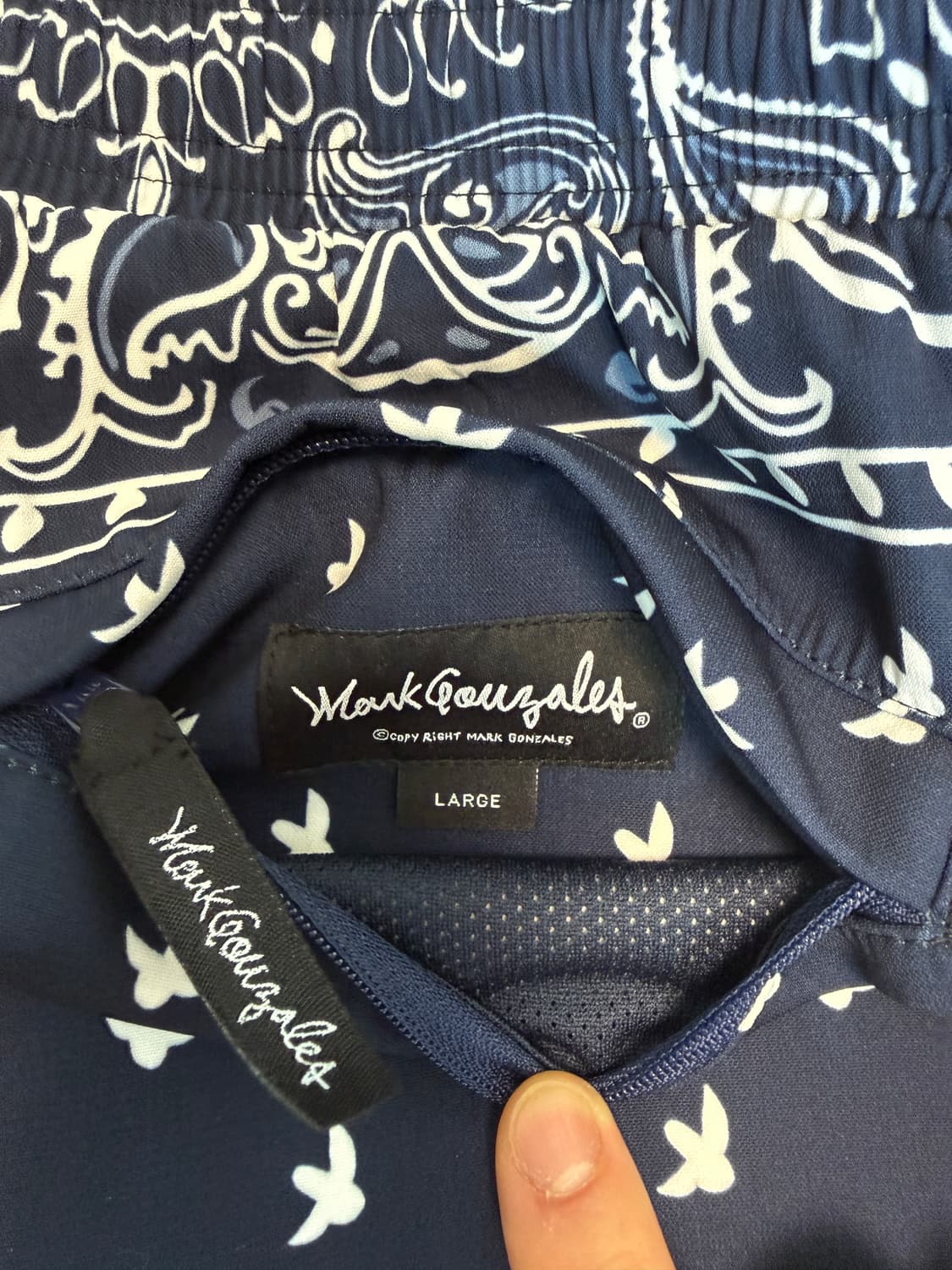 [새상품] 마크곤잘레스 반다나 반바지 L 상품이미지3