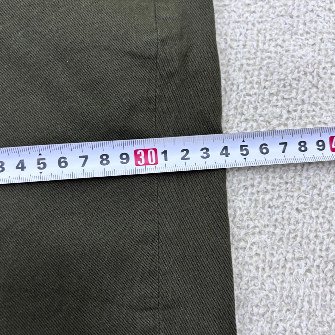 L 유니클로 남성 빈티지 와이드핏 치노 팬츠 (실측확인) 0528Y 상품이미지7