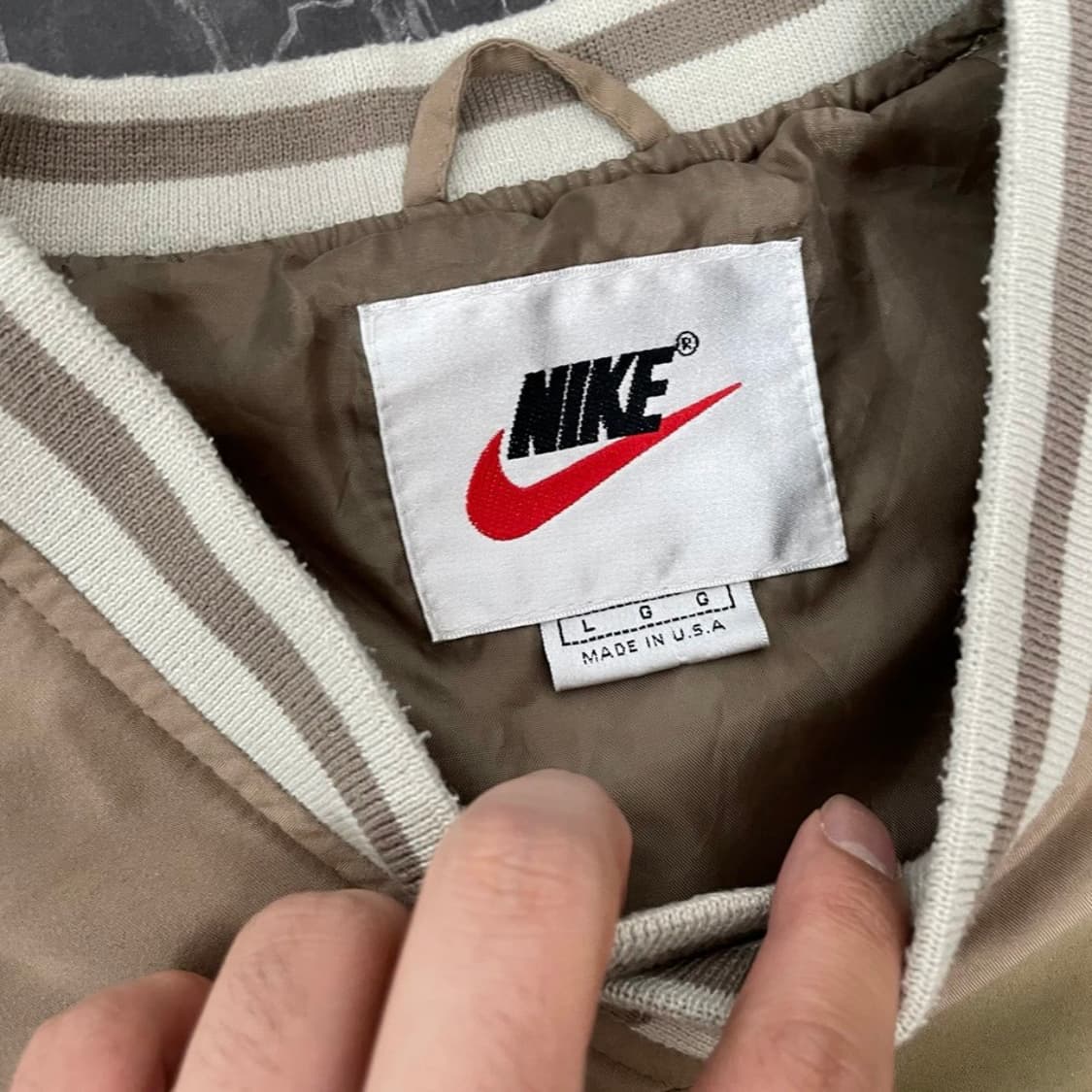 나이키 00s 올드스쿨 센터스우시 폴리쉘 웜업 바람막이 상품이미지5