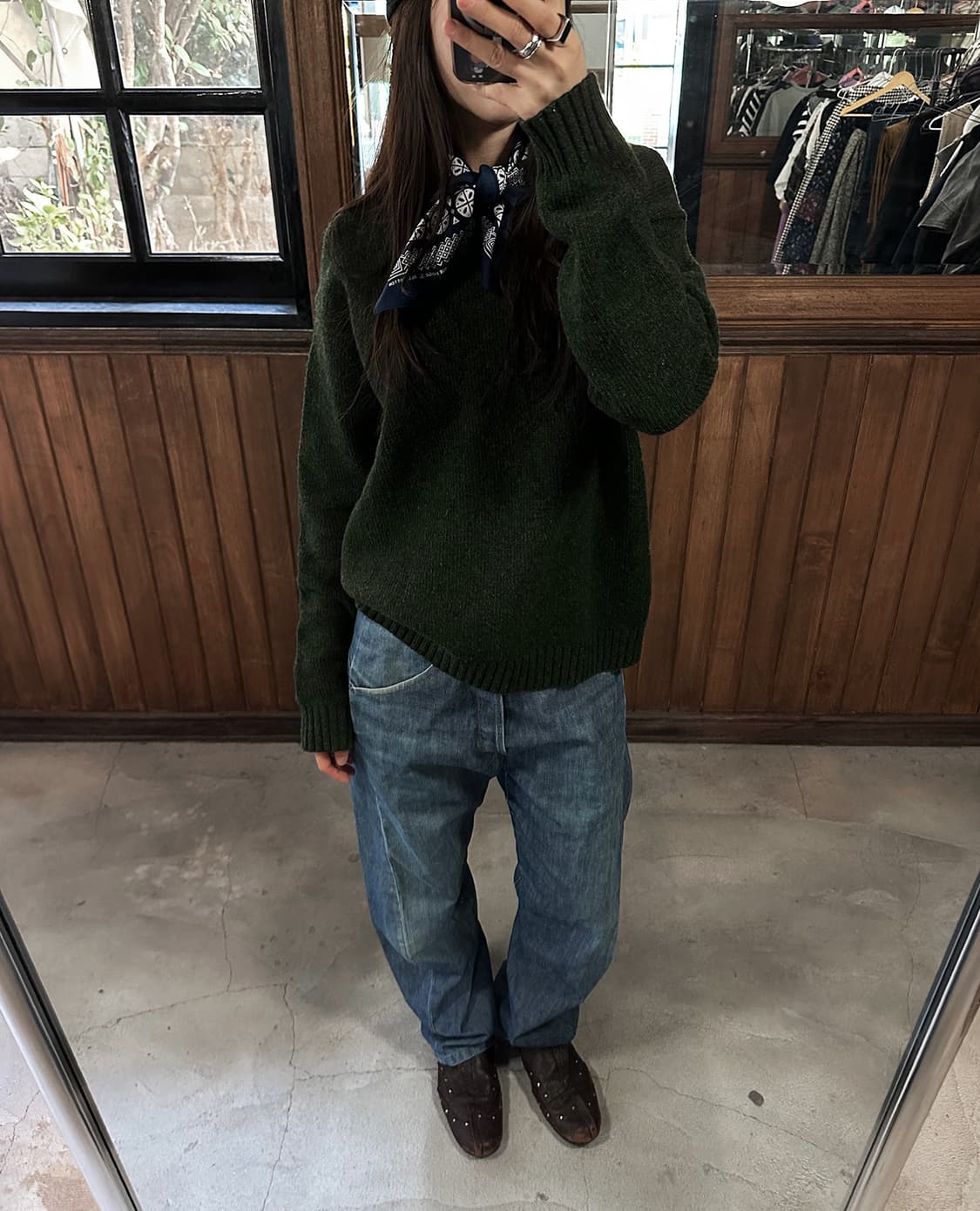 RRL true indigo bandana scarf 상품이미지3