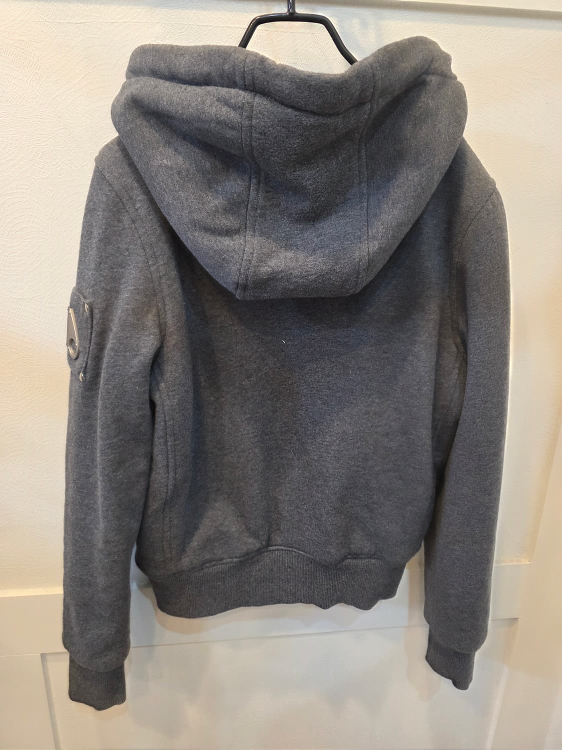 무스너클 후드집업 그레이 S사이즈 상품이미지3