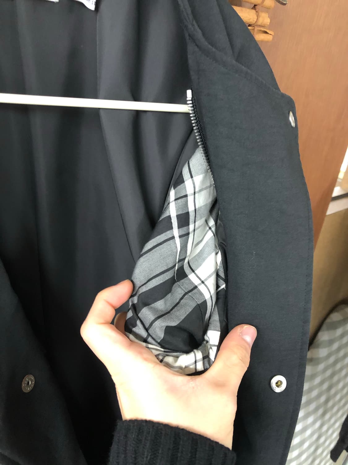 Nonnative 사선 지퍼 코트 0 상품이미지7