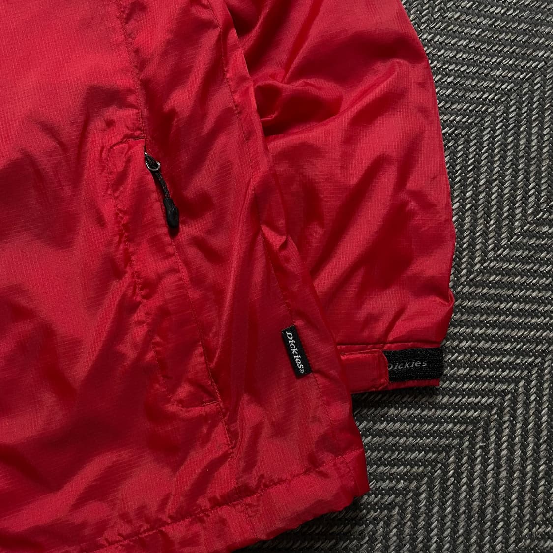 dickies 디키즈 올드스쿨 바람막이 자켓 레드o 6127 상품이미지2