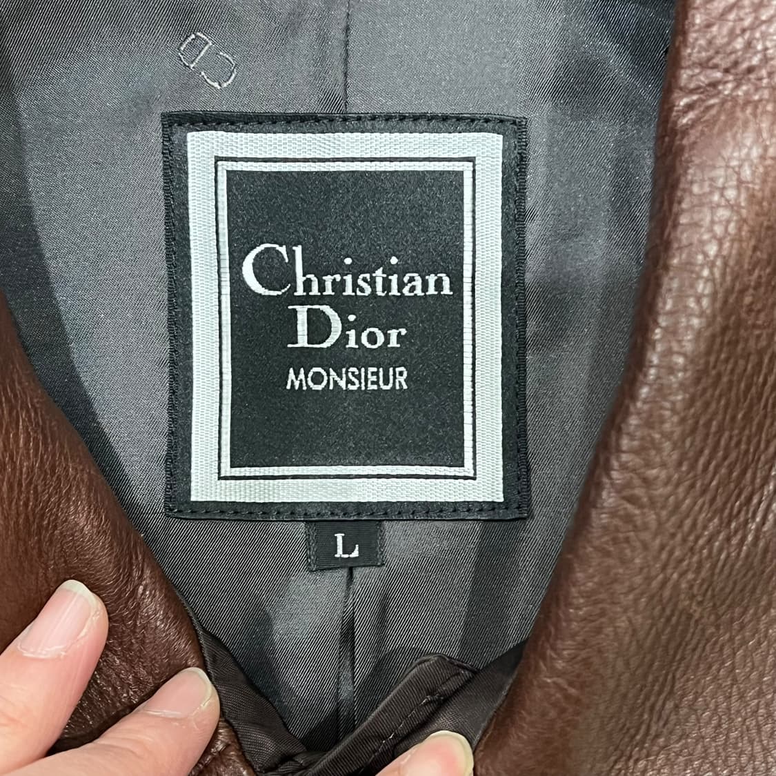 크리스찬디올 램스킨 나일론코트 s08423 상품이미지6