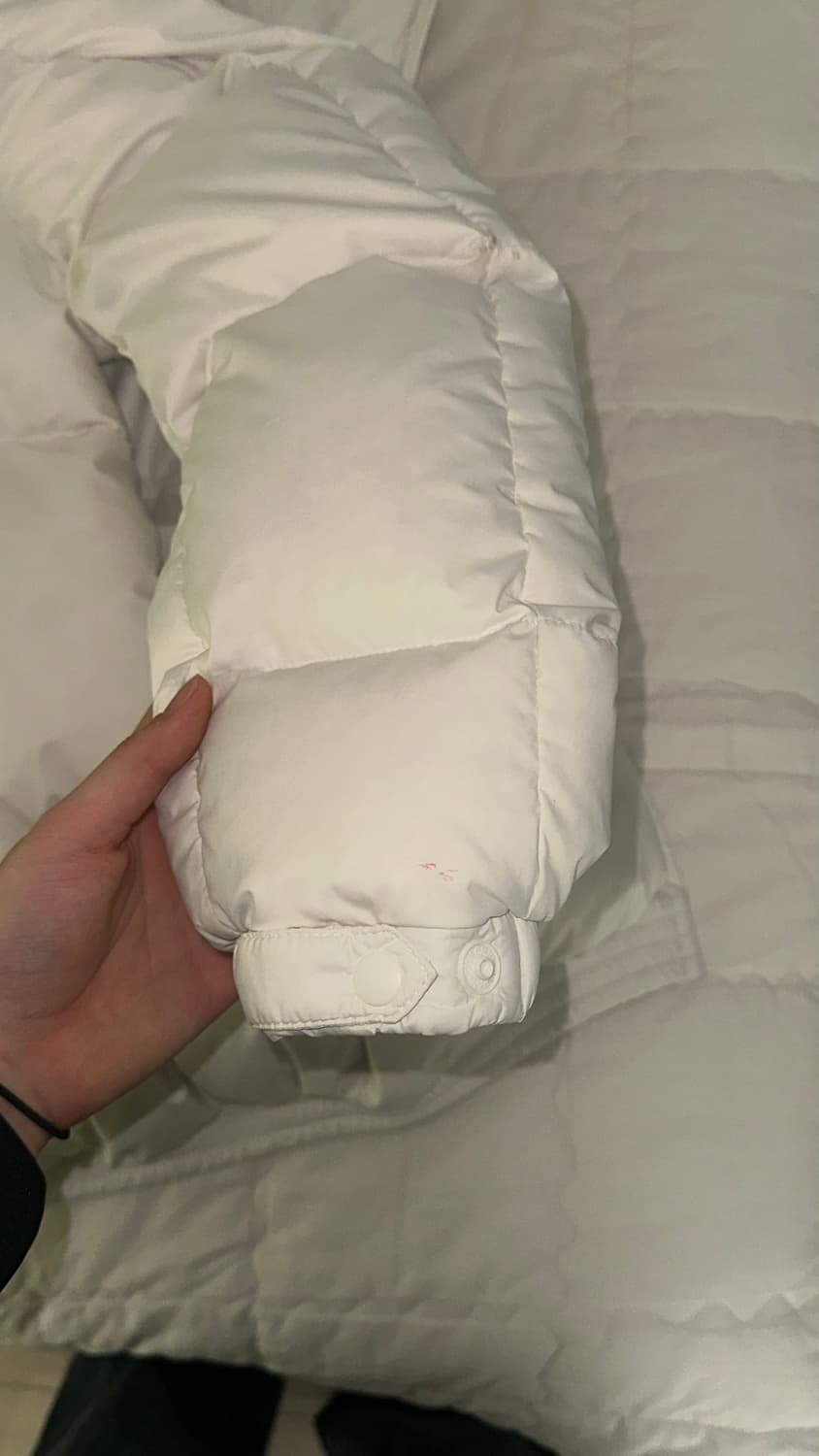 사파리스팟 베이직 사파리 다운 재킷 화이트 상품이미지8