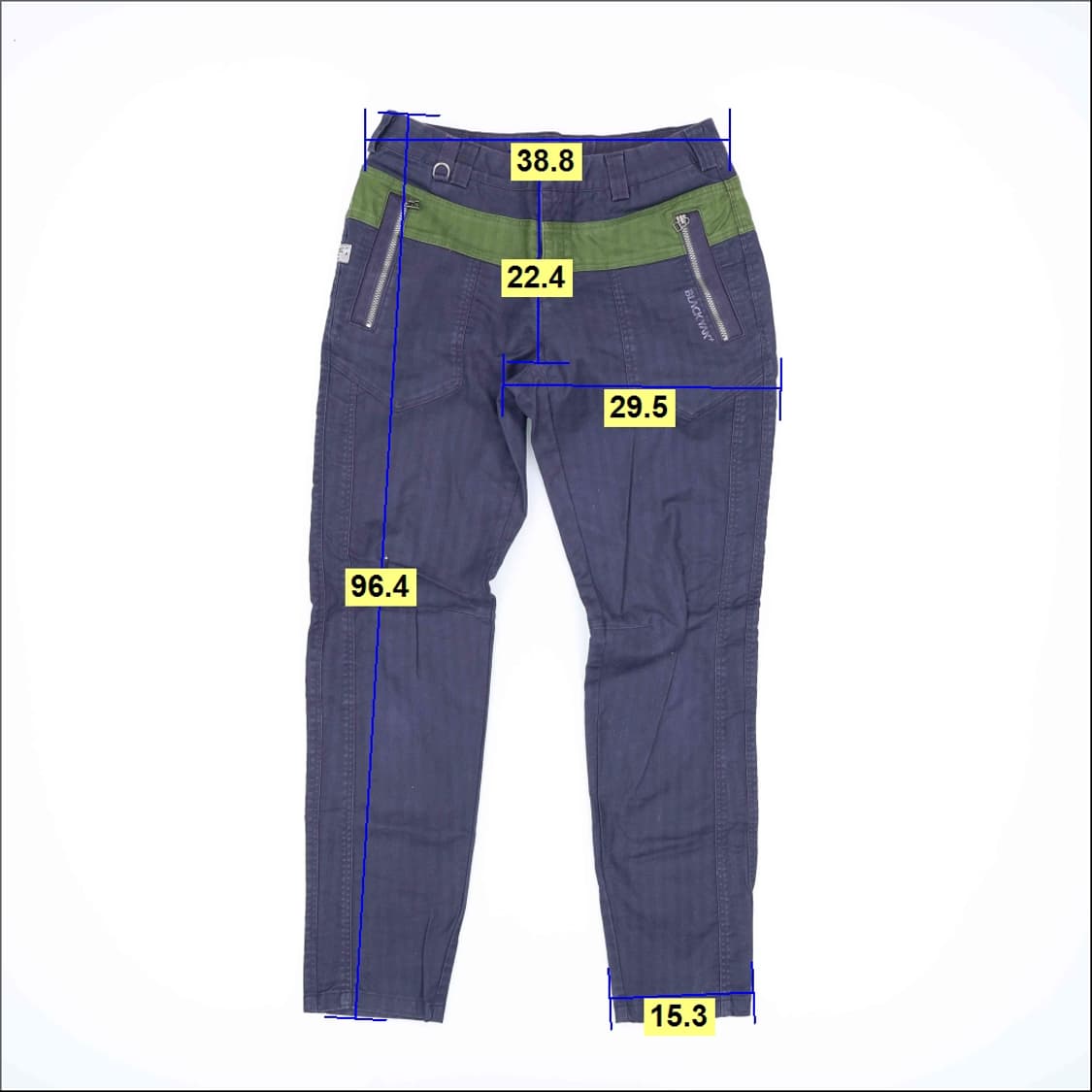 28 블랙야크 코튼 일자팬츠 0408H1 상품이미지7