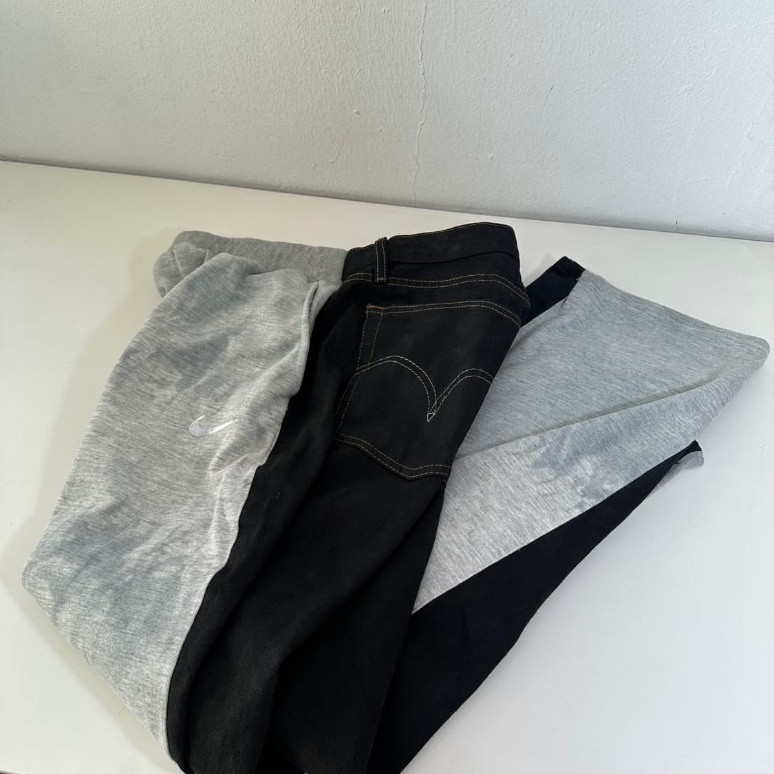 M 빈티지 레귤러핏 블리치 리폼팬츠 상품이미지1