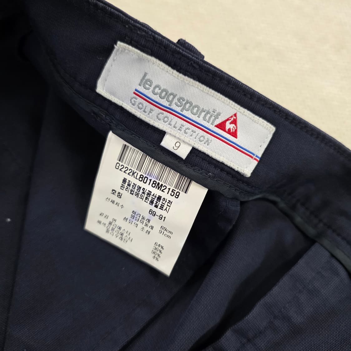 [69-91] 르꼬끄 7부 면바지0219J 상품이미지3