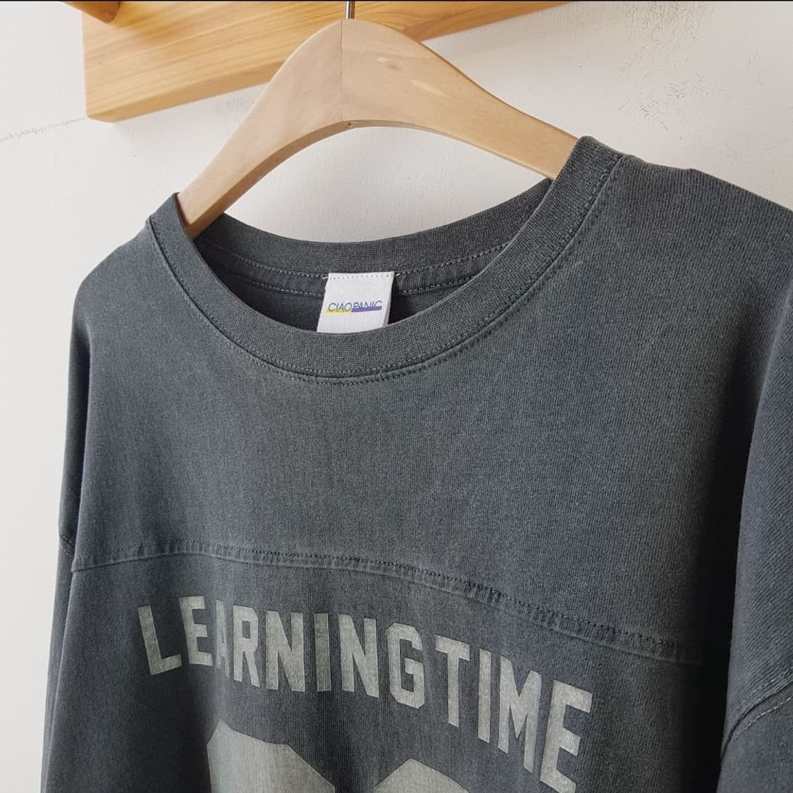 차오패닉 빈티지 넘버링 프린트 T 상품이미지5