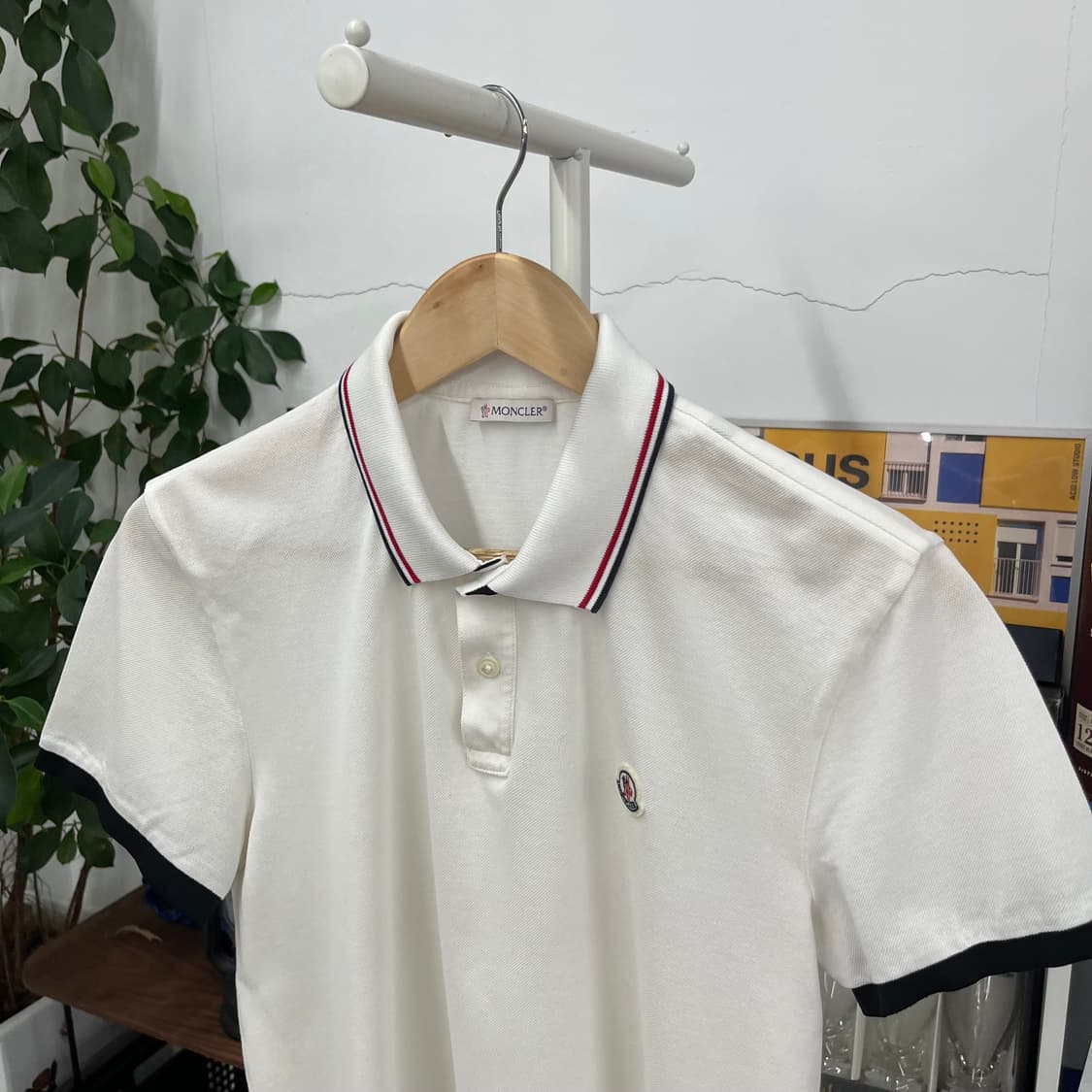 몽클레어 피케 반팔 칼라 티셔츠 L  상품이미지2