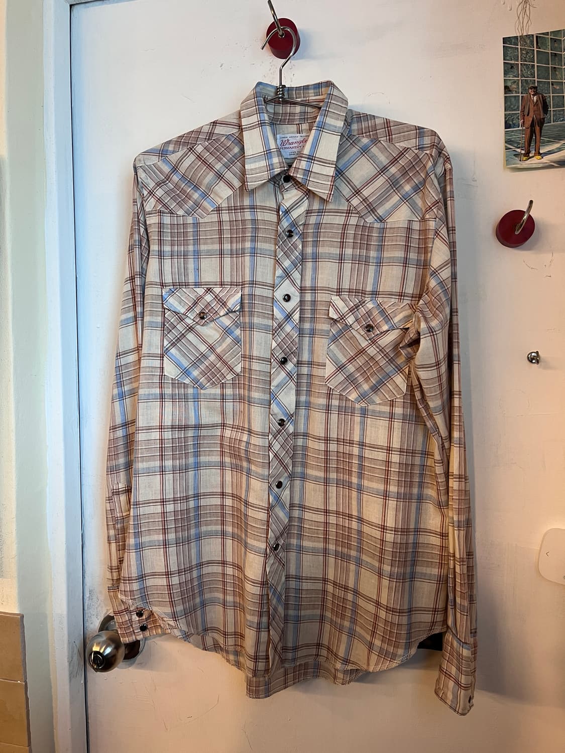 80s wrangler western shirts 상품이미지6