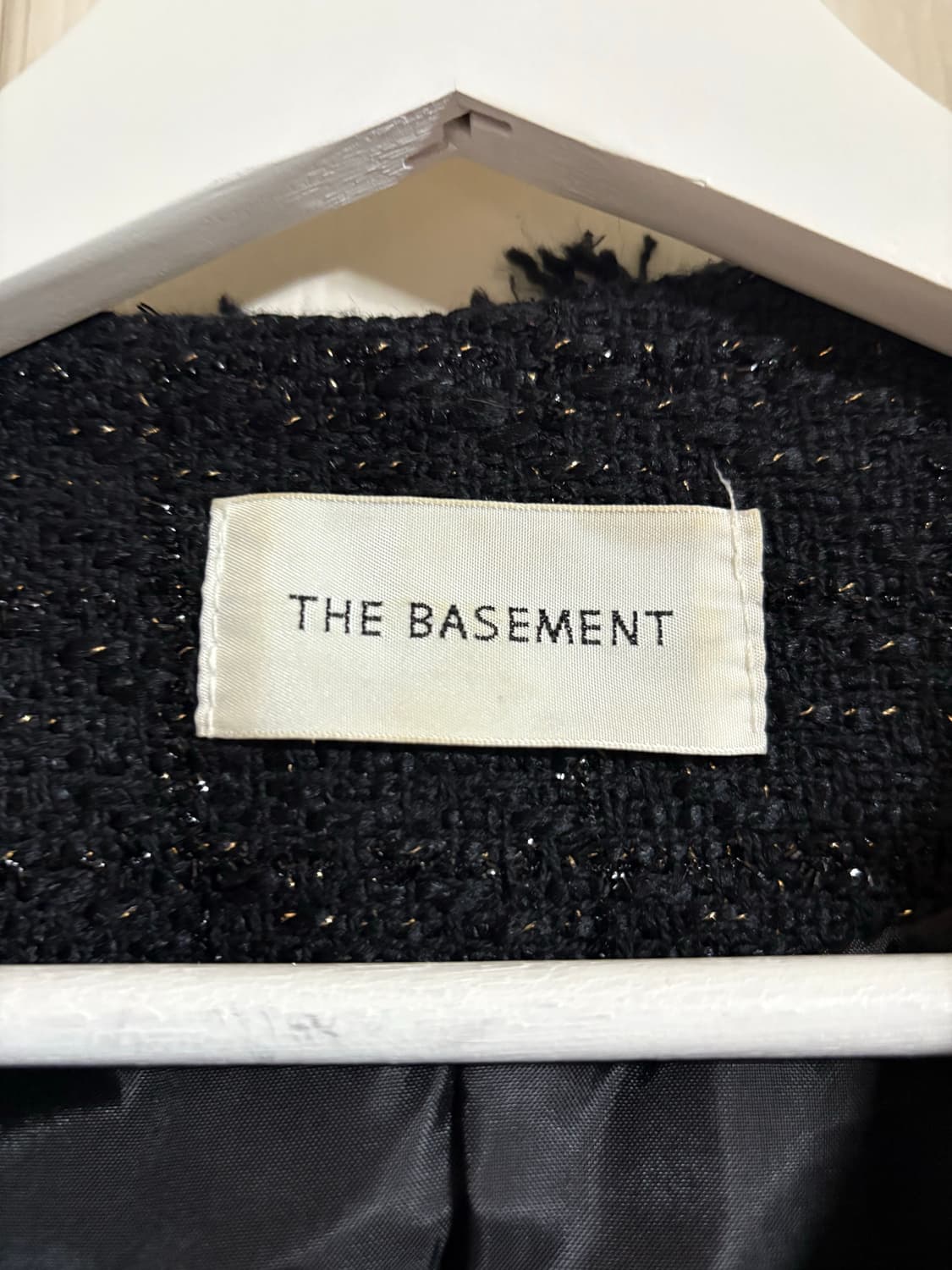 블랙 트위드 자켓 상품이미지5