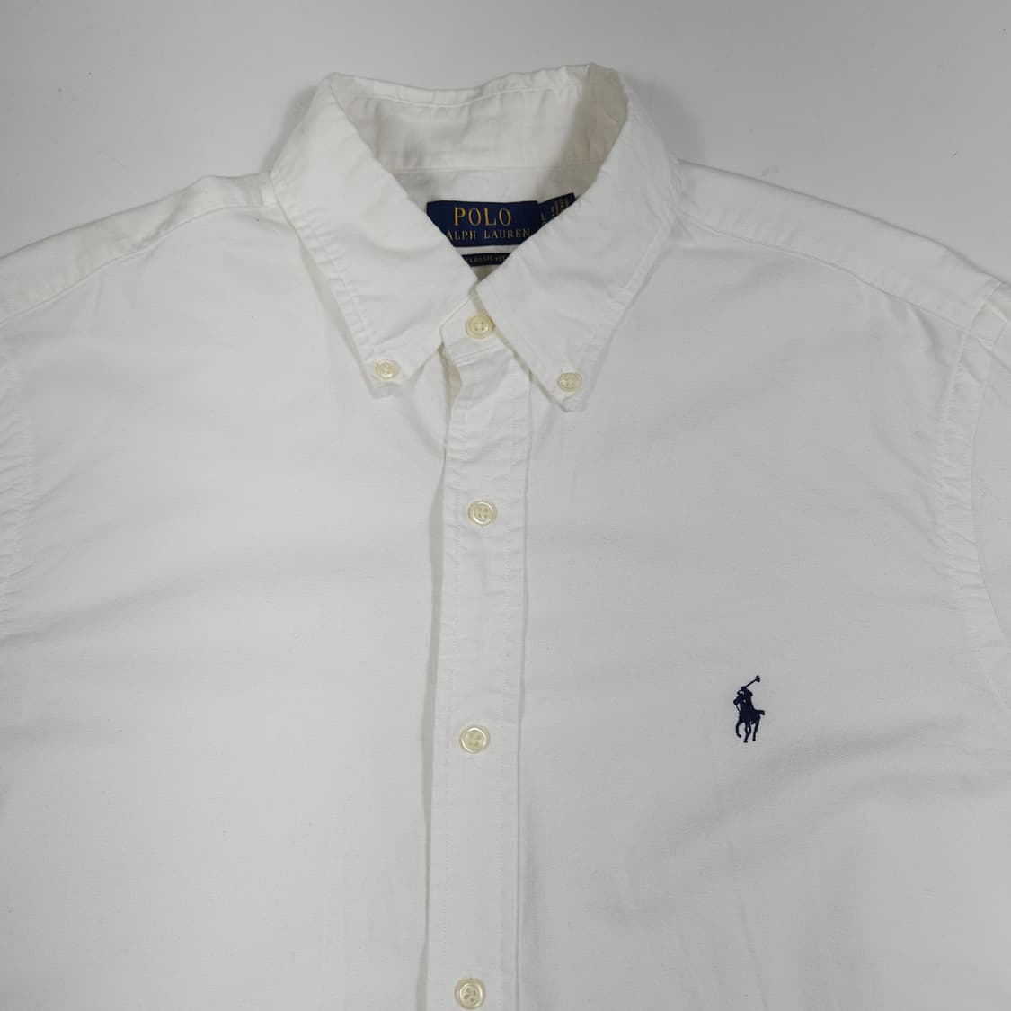 폴로 랄프로렌 신형 화이트 셔츠  상품이미지2