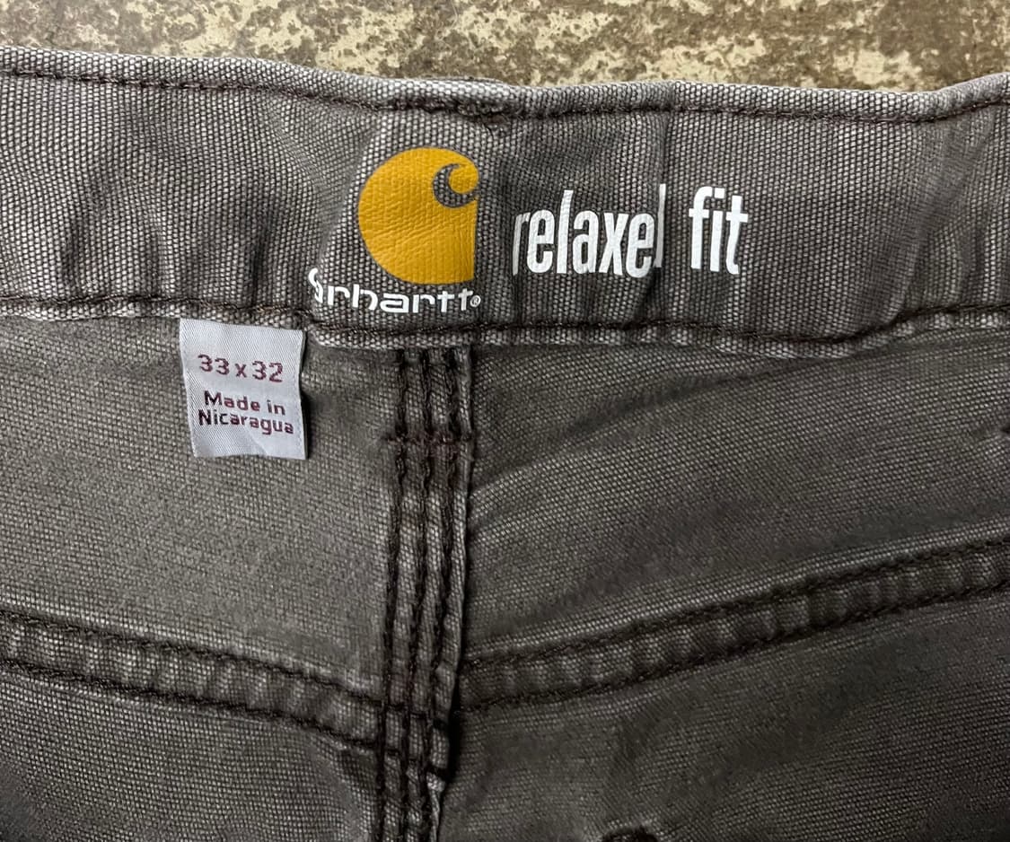 10s 칼하트 블랙 카펜터 팬츠 상품이미지10