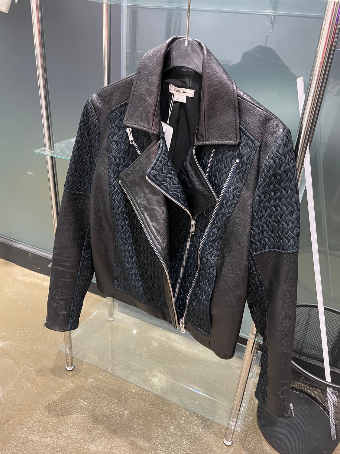 Helmut Lang Leather Jacket 상품이미지1