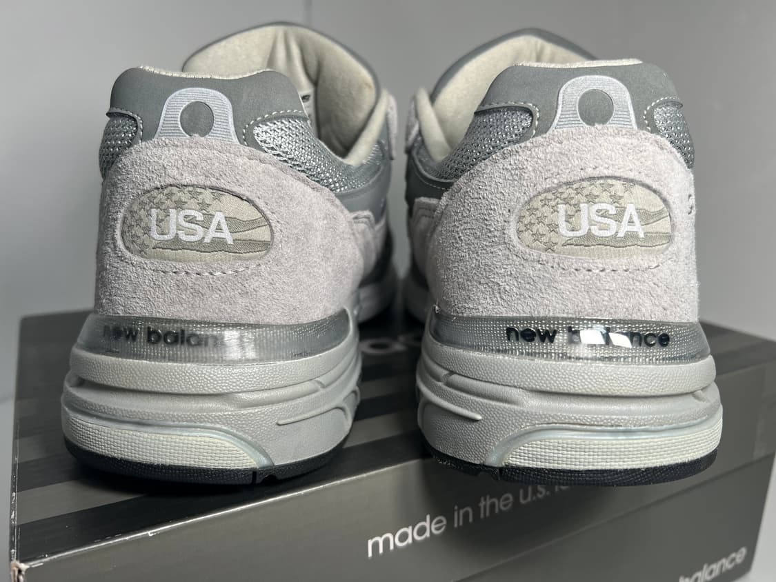 [285] 뉴발란스 993 메이드인 USA 2E 그레이 상품이미지9
