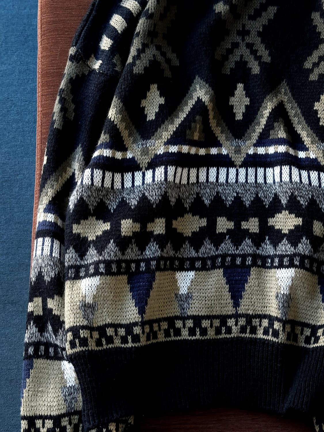 90's low gauge loose knit sweater 상품이미지6