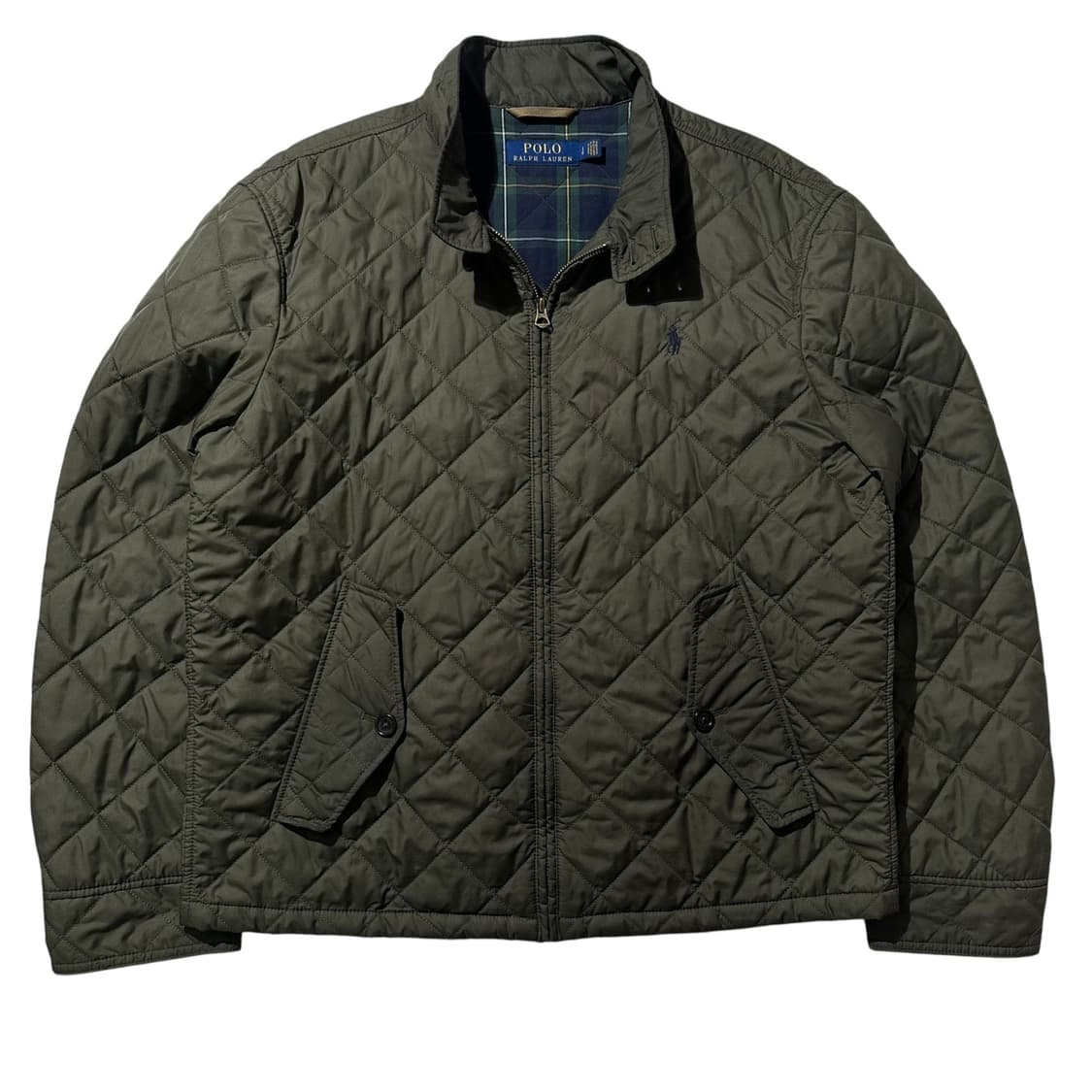 폴로 랄프로렌 바라쿠타 퀼팅 헤링턴 블루종 자켓 상품이미지1