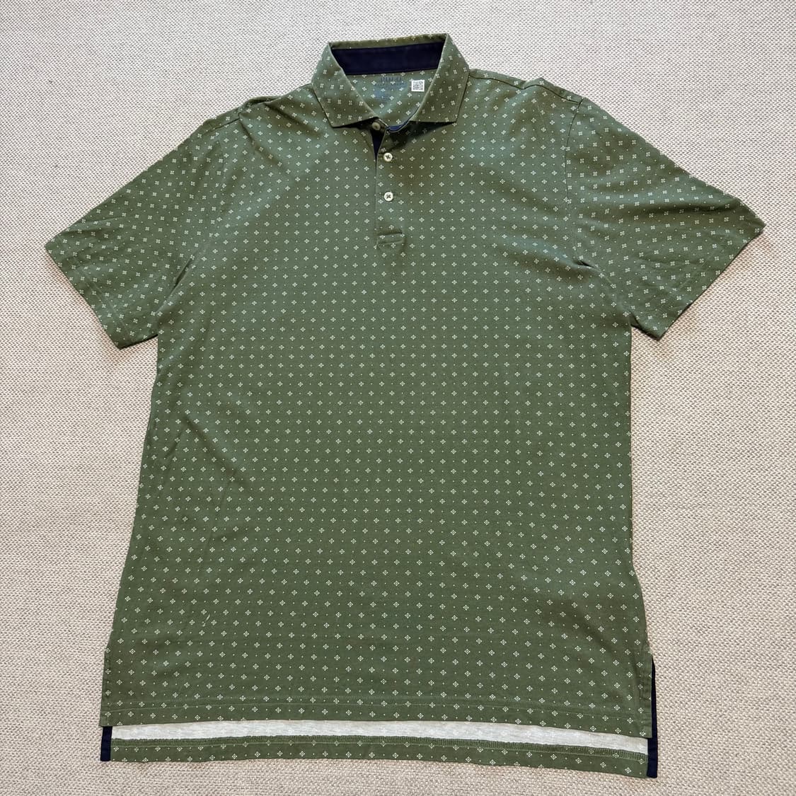 폴로 랄프로렌 올리브 패턴 반팔 카라티 상품이미지1