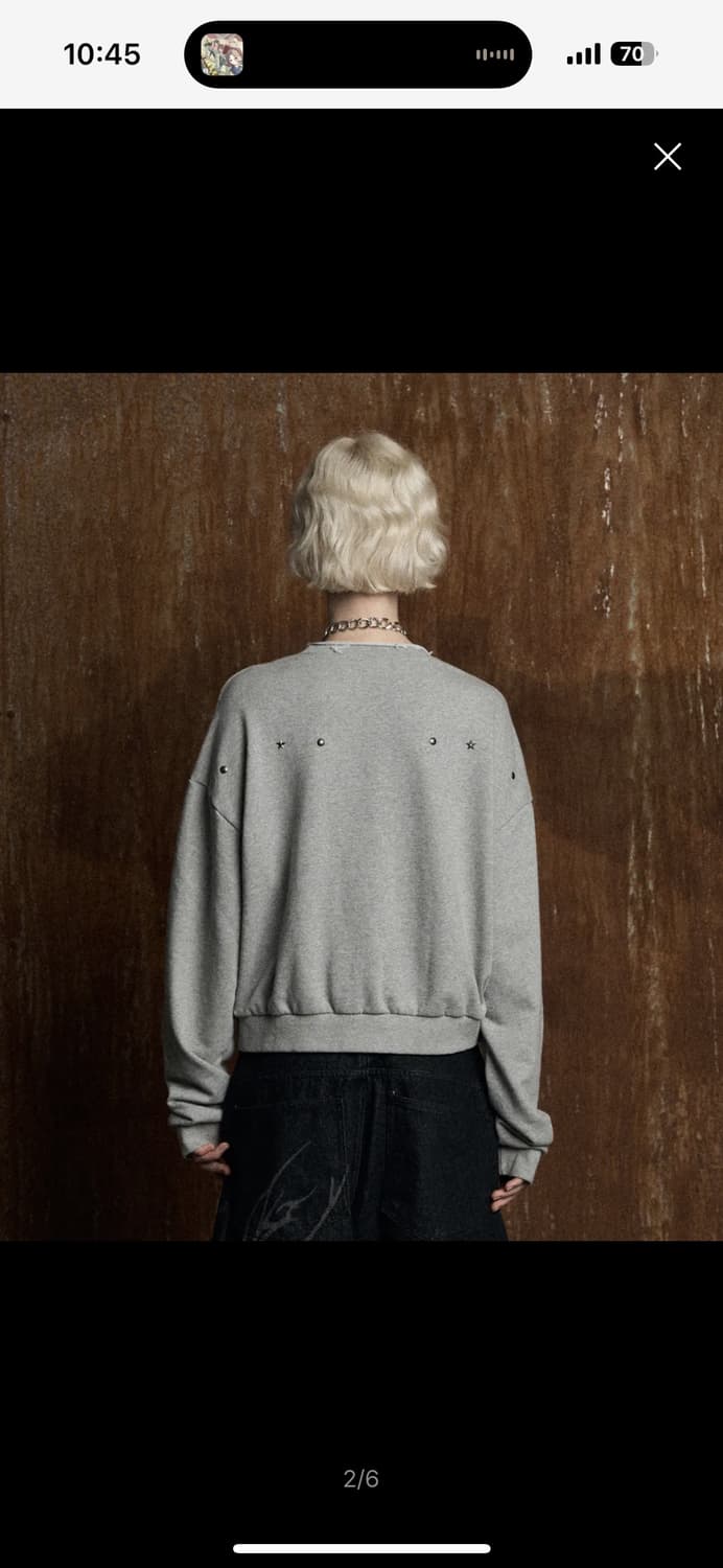 런던파퓸스아카이브 I LOVE 90S 닷 스웻셔츠 상품이미지2