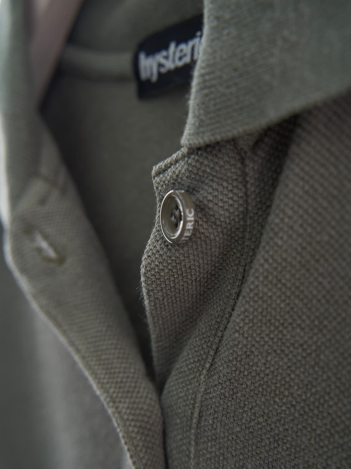 Hysteric Glamour 빅로고 카라 반팔티 상품이미지5