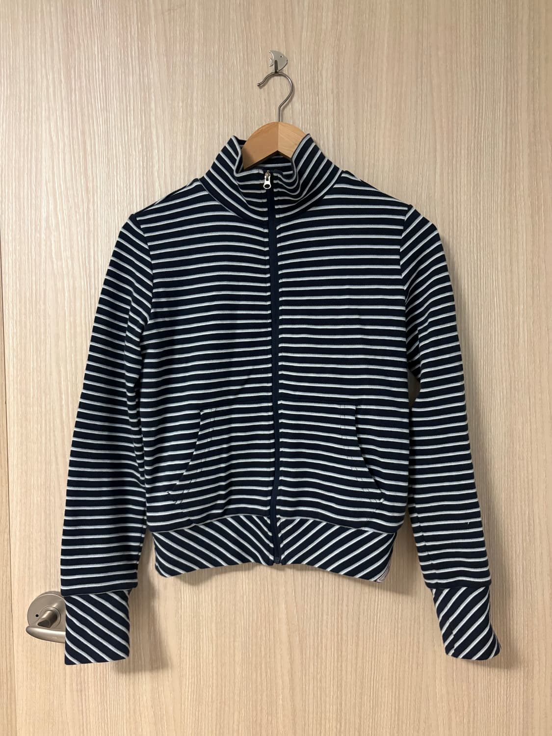 스컬프터 스트라이프 트랙 자켓 상품이미지1