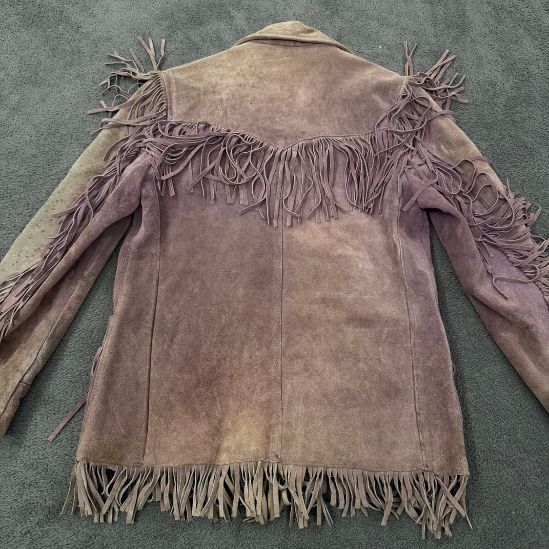 [ 정품 ] Schott 빈티지 스웨이드 웨스턴 프린지 자켓 상품이미지3