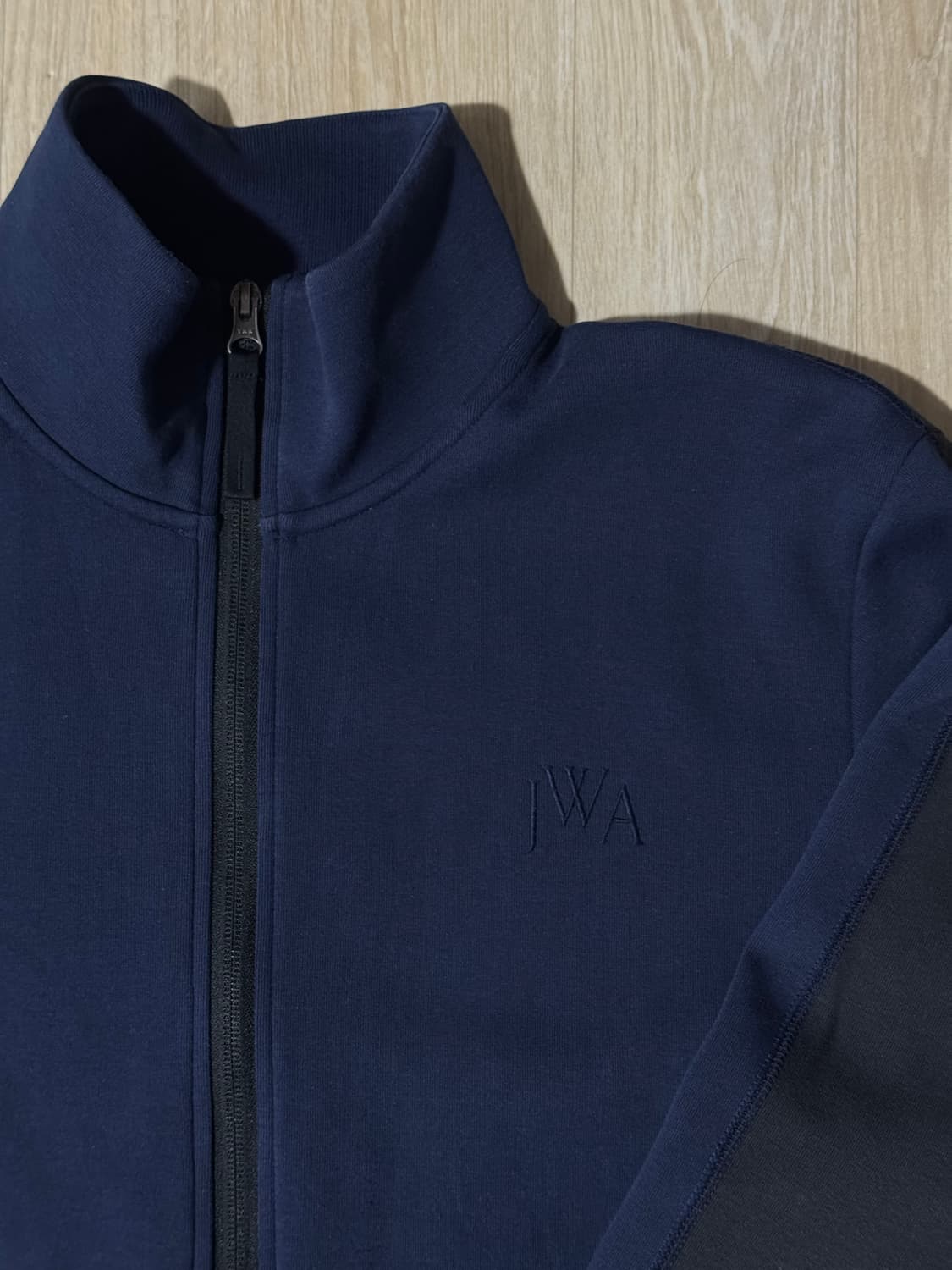 JW 앤더슨 x 유니클로 배색 집업 자켓 네이비/블랙 L 상품이미지2