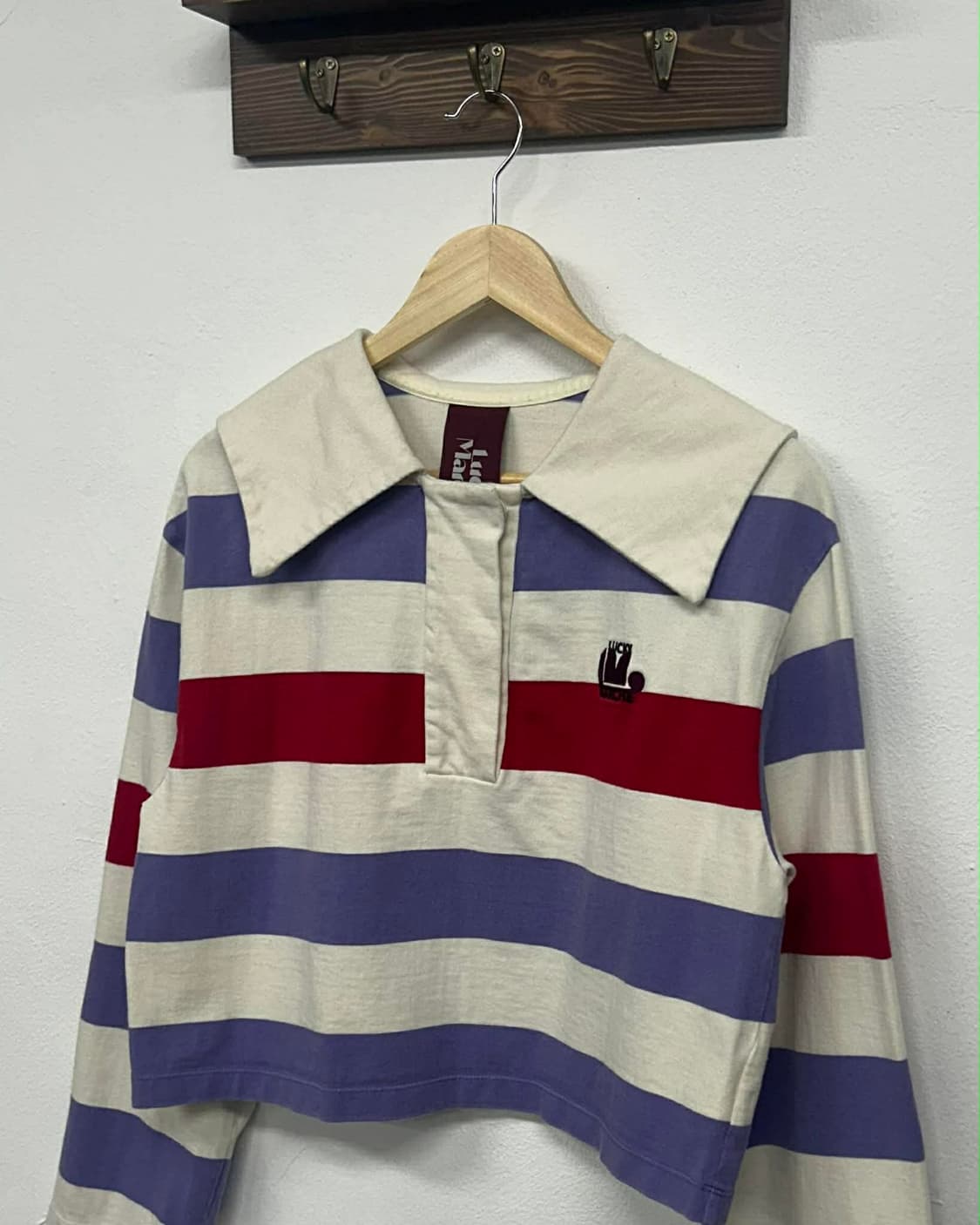 [M] 럭키슈에뜨 럭키 마르쉐 21년 신형 세일러 카라탑 셔츠 상품이미지3