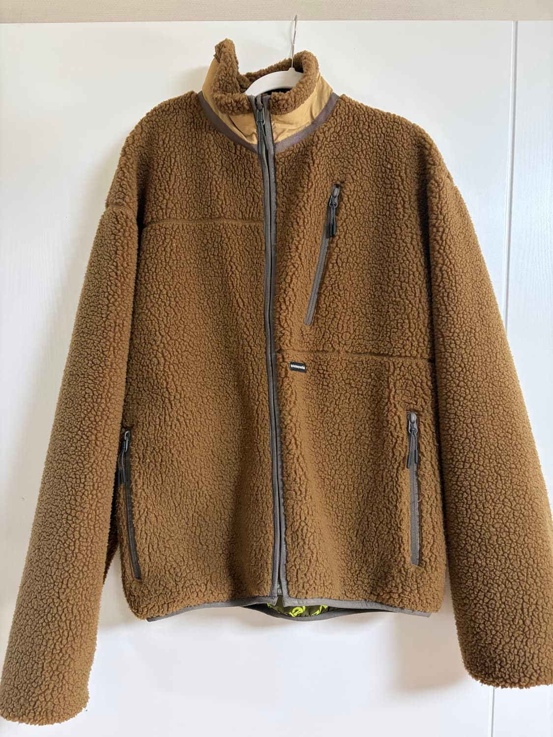 디스이즈네버댓 플리스 리버시블 자켓 브라운 상품이미지2