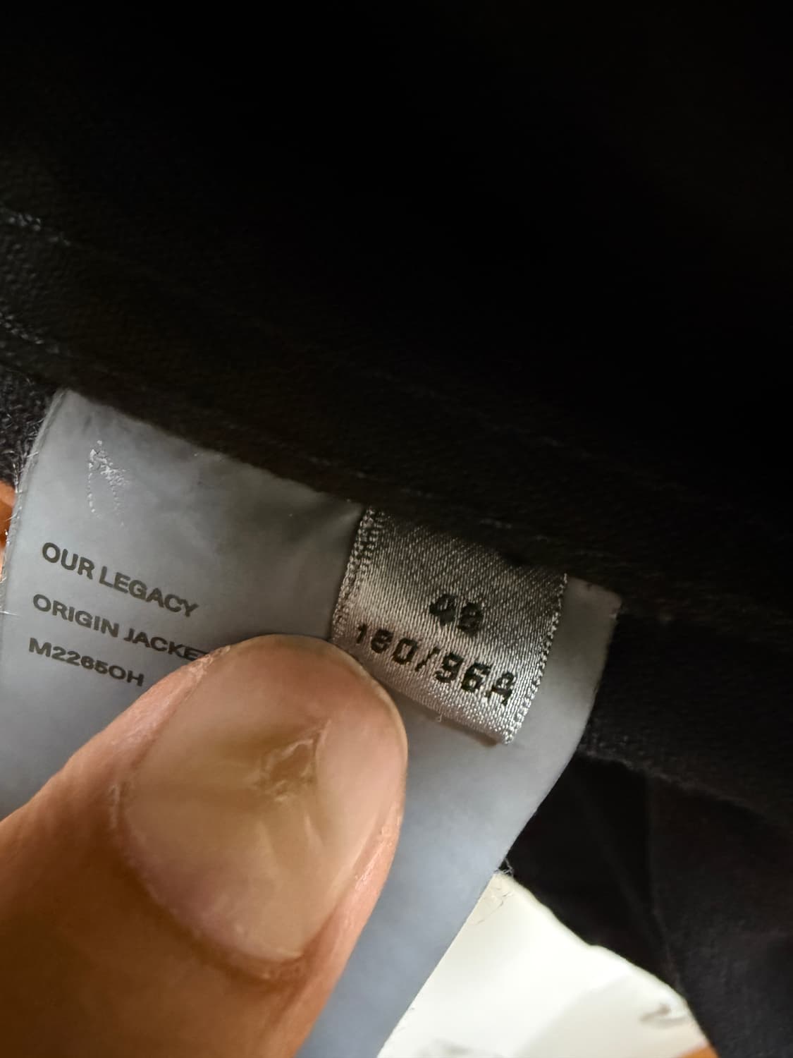 아워레가시 데님자켓 블랙 48 (공홈직구) 상품이미지4