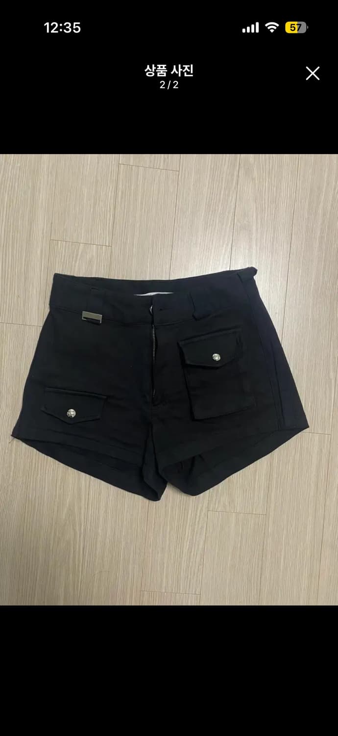 보헴서 숏팬츠 쇼츠 블랙 상품이미지2