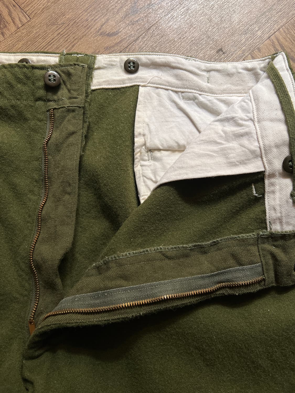 [38]50's 오리지널 U.S ARMY M-51 울 트라우저 팬츠 상품이미지3