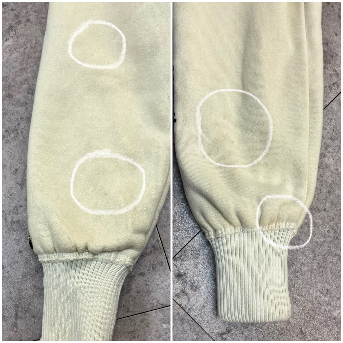 아베크롬비 투웨이 퍼 후드집업 아이보리 M #csz2459 상품이미지10