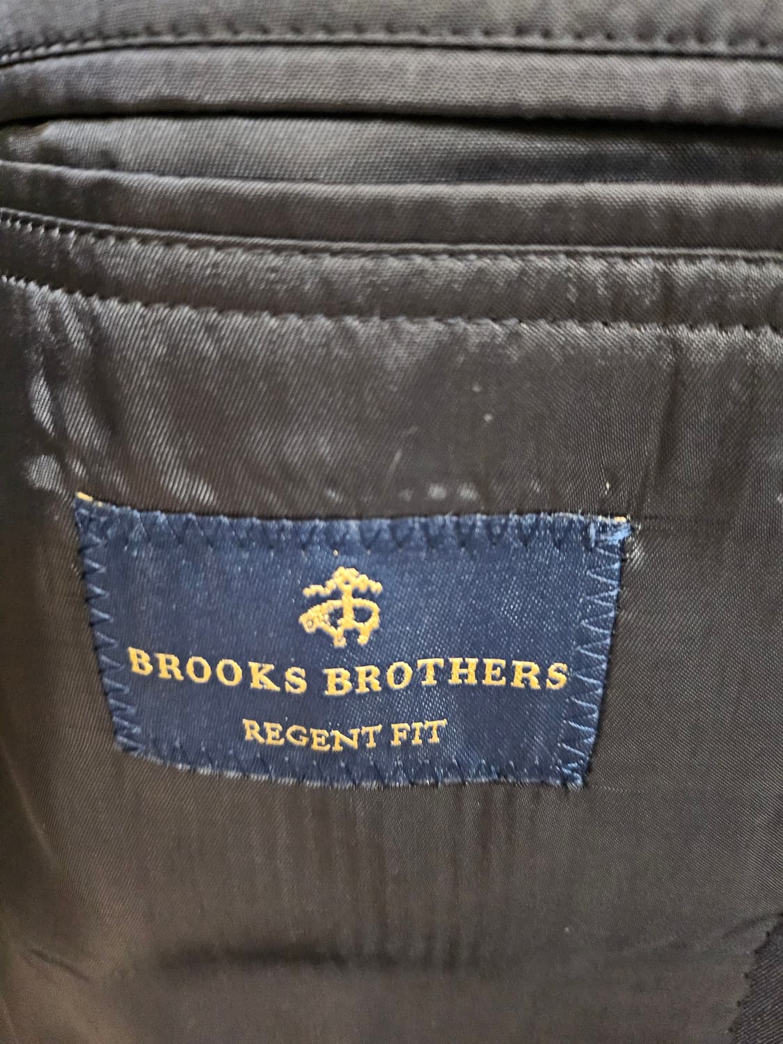 브룩스브라더스 네이비 금장 울 블레이저 44R 상품이미지6