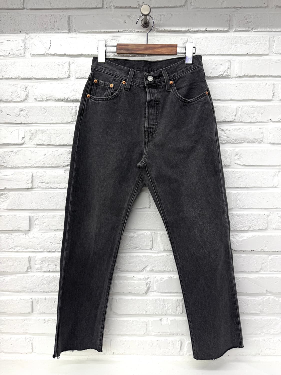 리바이스501 흑청데님팬츠 상품이미지3