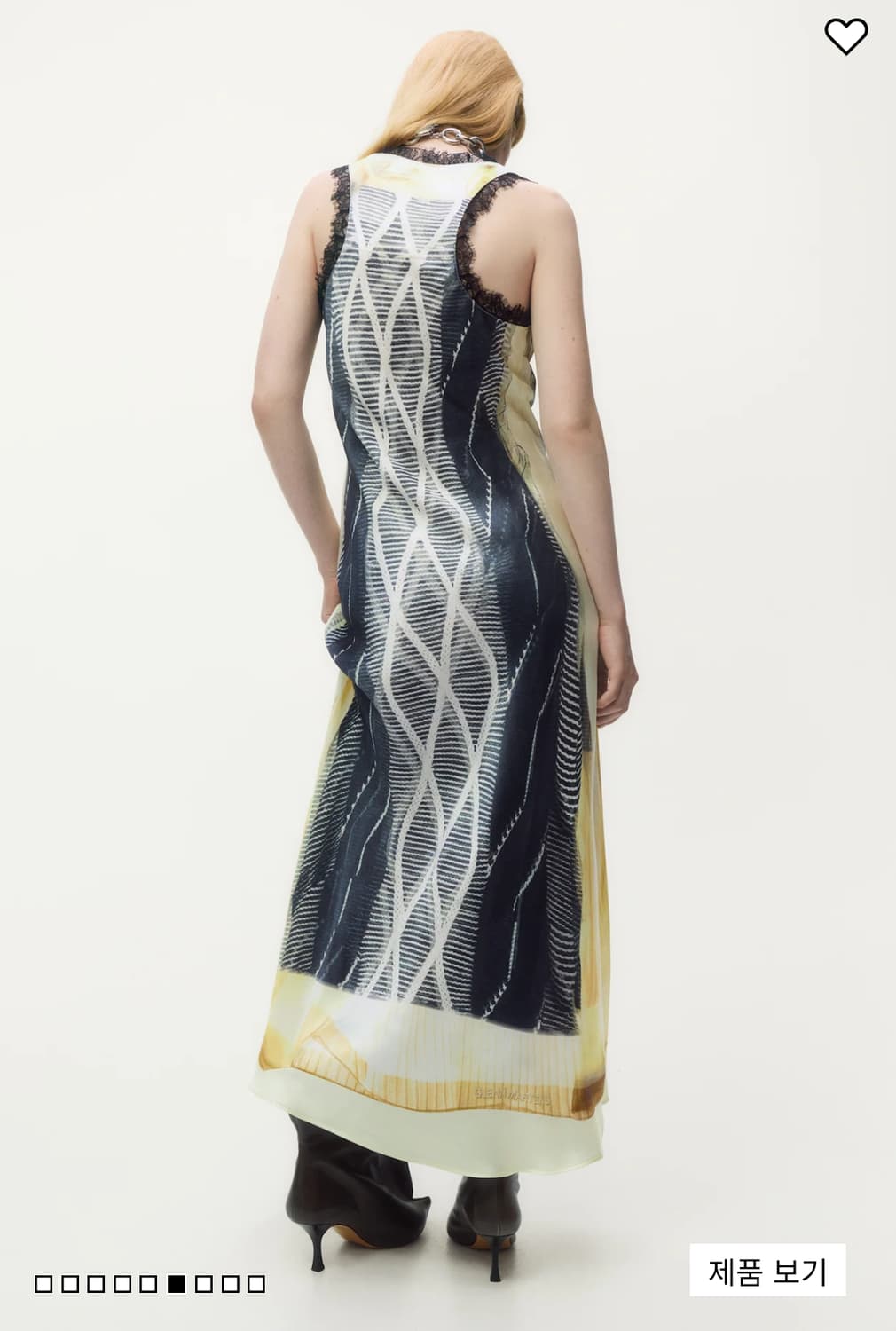 글렌마틴스 프린트 새틴드레스 40 상품이미지2