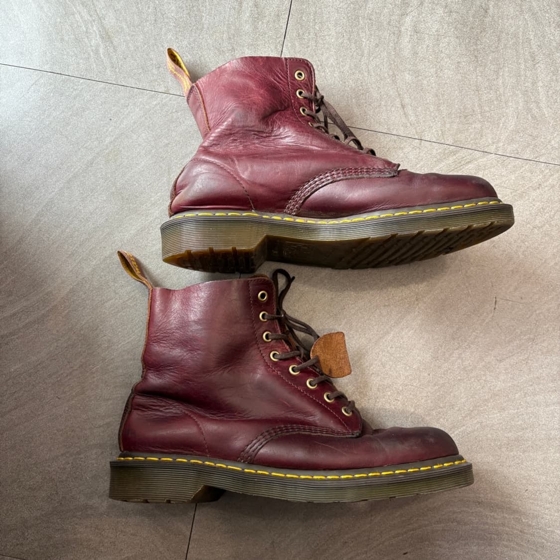 닥터마틴 1460 파스칼 크로멕셀 버건디 부츠 상품이미지2